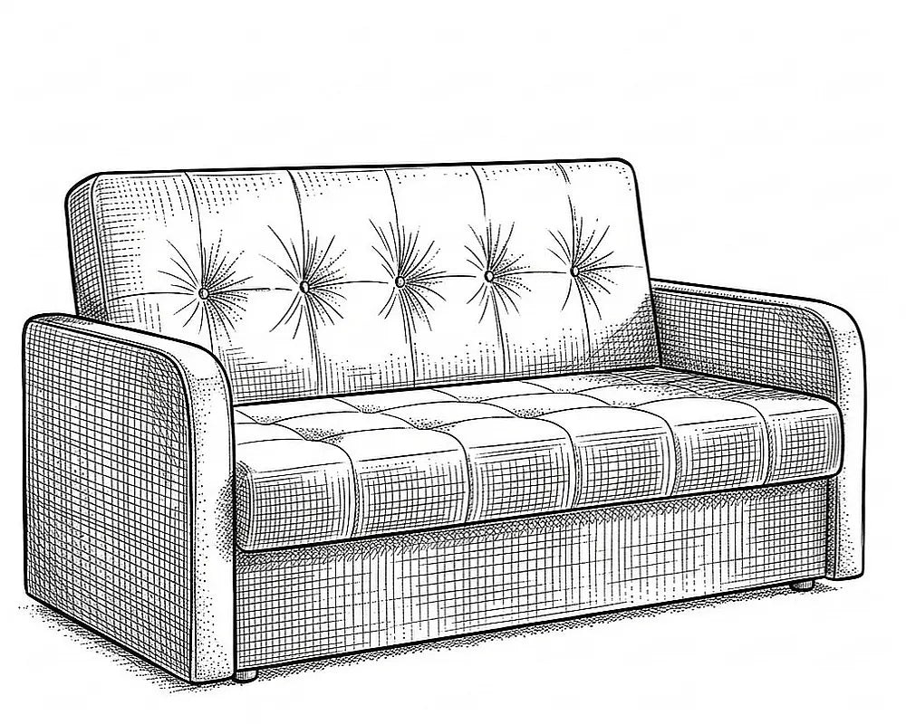 Sofa Maja 2R morena 12