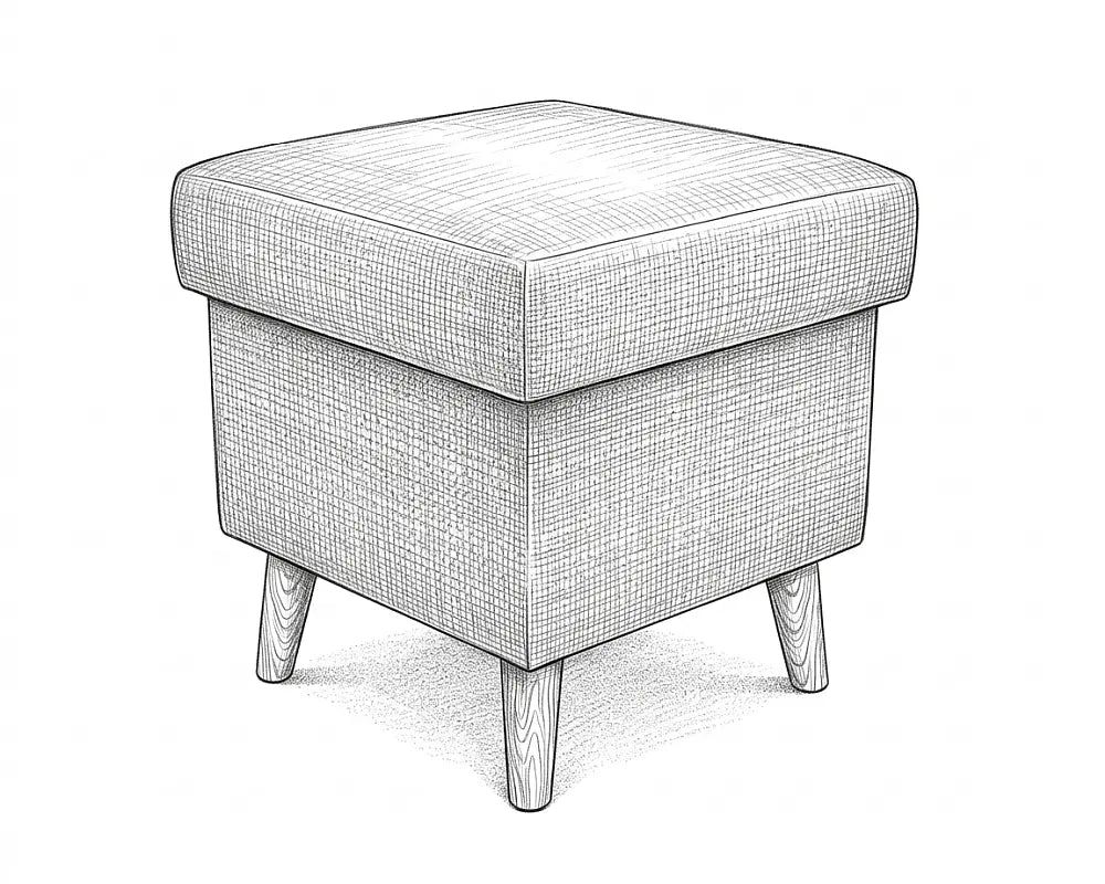 Pufa 36x36x41 Knypek